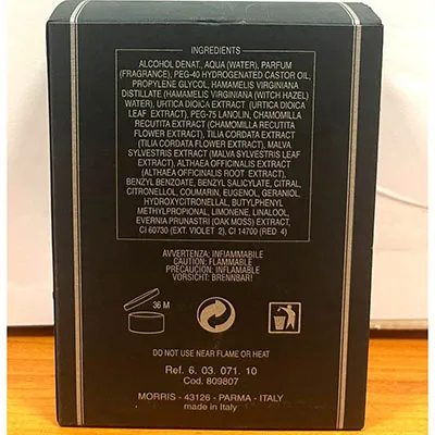 Grigioperla - Après-rasage