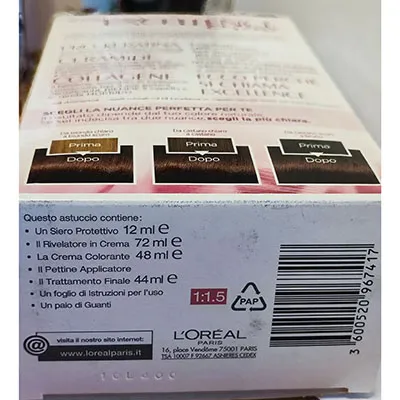 L'OREAL - Teinture capillaire