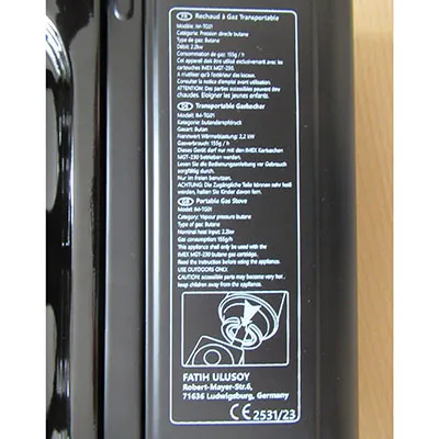 IMEX - Poêle à gaz portable