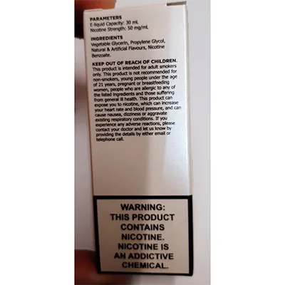 ELFLIQ - Recharge pour cigarettes électroniques