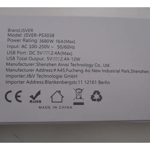 JSVER - Tête de rallonge