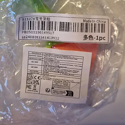 Dents en forme d'anneau. Produit vendu en ligne, notamment via Shein (identifiant unique: sa25082696594913146).