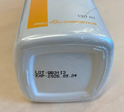 Toner pour la peau, 130 ml. Produit vendu en ligne, notamment via www.skinprof.eu.