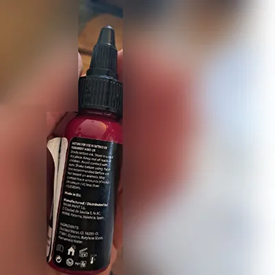 Encre de tatouage, 30 ml.