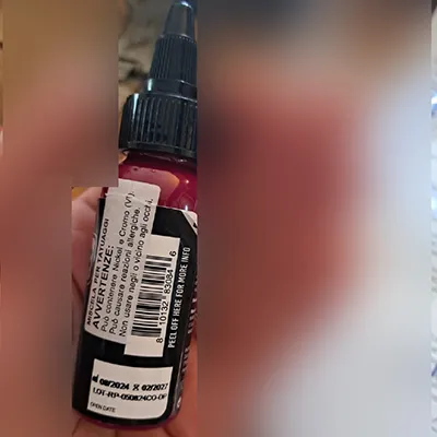 Encre de tatouage, 30 ml.