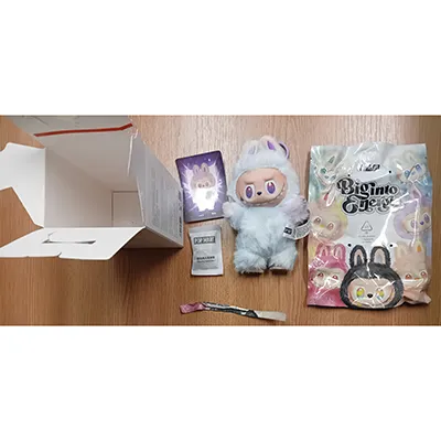 POP MART - Jouet souple avec porte-clés