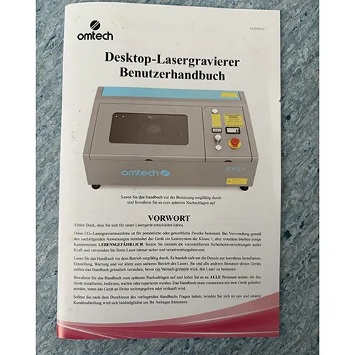 Omtech - Machine de gravure laser