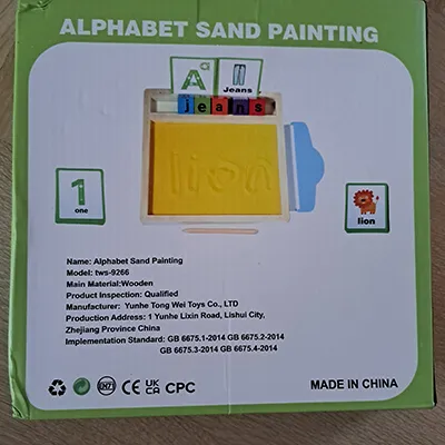 Lion - Jouet d'activité de sable