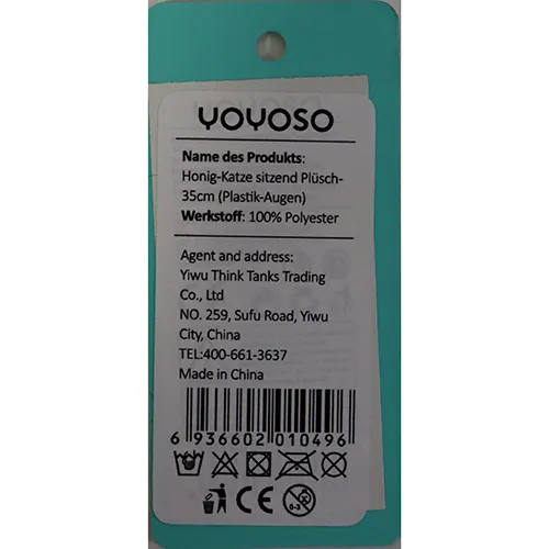 YOYOSO - Jouet souple