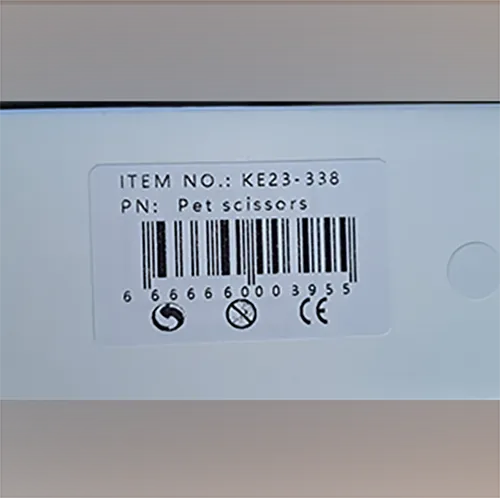 Tondeuse à cheveux, destinée aux animaux domestiques, contenant une batterie Li-ion intégrée,