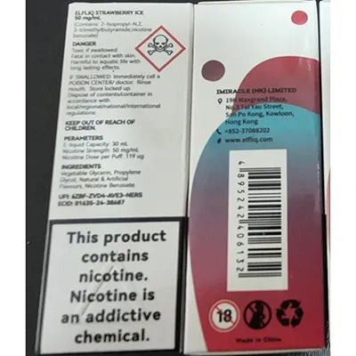 ELFLIQ - Cartouche de cigarette électronique