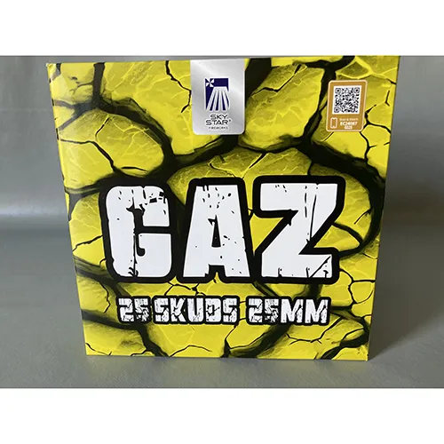 Batterie de tubes de tir avec 25 tirs.