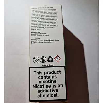 Runfree, NIC SALTS - Cartouche de cigarette électronique
