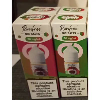 Runfree, NIC SALTS - Cartouche de cigarette électronique