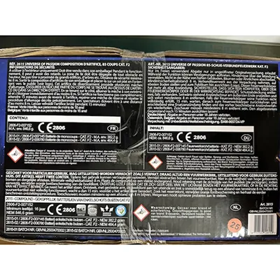 GBV-Weco Vuurwerk B.V. - Feux d'artifice
