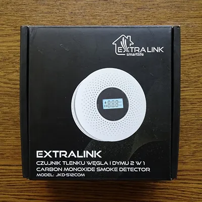 Extralink - Détecteur de monoxyde de carbone
