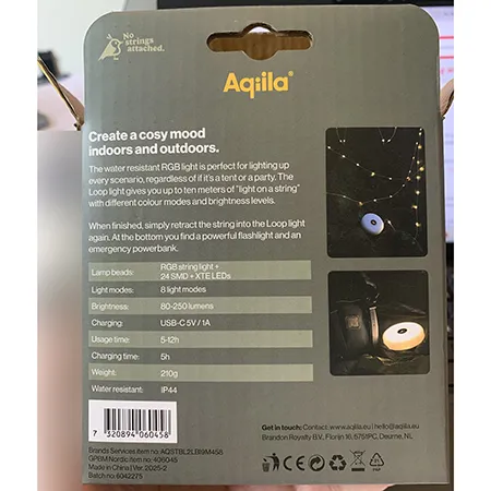 Aqiila - Chaîne lumineuse LED