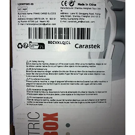 Boîte à lunch électrique (12V/24V/220V), 1.5L, 80W, pour le transport et le chauffage des aliments. Produit vendu en ligne, notamment via Amazon (ASIN: B0CVXLQJCL).