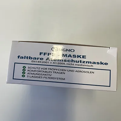 SIGNO - Masque de filtre à particules