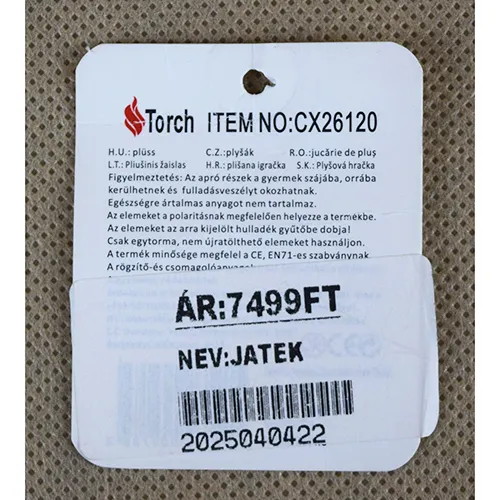 Torch - Jouet souple