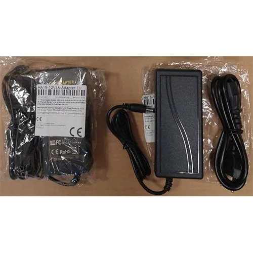 Adaptateur 220 V AC/DC. Produit vendu en ligne, notamment via AliExpress (Identification du produit 1005007264933490).