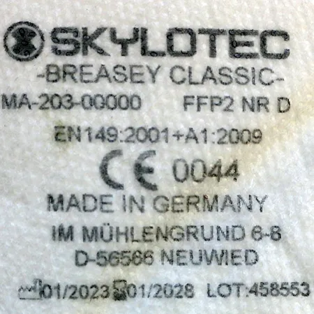 Skylotec - Masque de filtre à particules