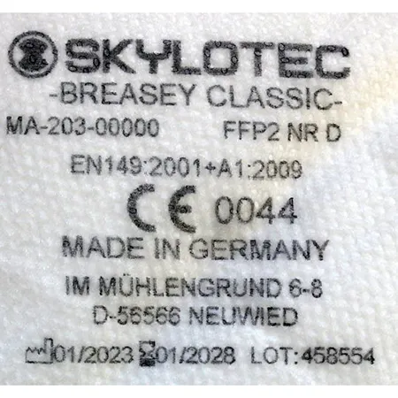 Skylotec - Masque de filtre à particules