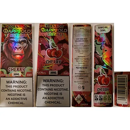 TORNADO HAPPSOLO, NIC SALTS - Cartouche de cigarette électronique