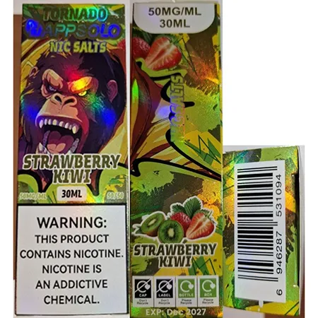 TORNADO HAPPSOLO, NIC SALTS - Cartouche de cigarette électronique
