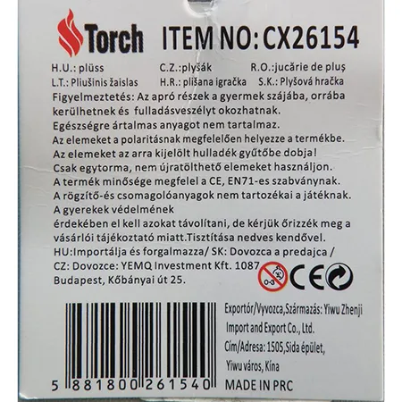 Torch - Jouet souple