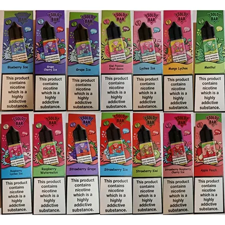 SOLO BAR, NIC SALTS - Cartouche de cigarette électronique