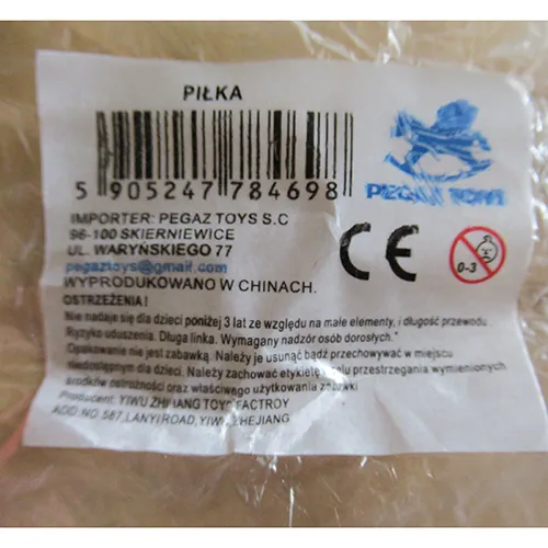 Pegaz Toys - Boule en plastique