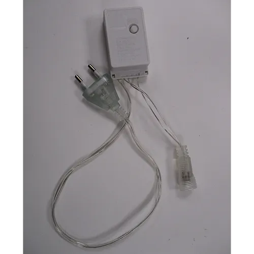 Chaîne d'éclairage avec la description de vente: 3x2 grands rideaux lumineux - blanc chaud. Produit vendu en ligne, notamment via AliExpress (identifiants uniques du produit: 1005005492407907, 12000033434560208).