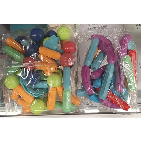 LEAN Toys - Ensemble de jouets magnétiques