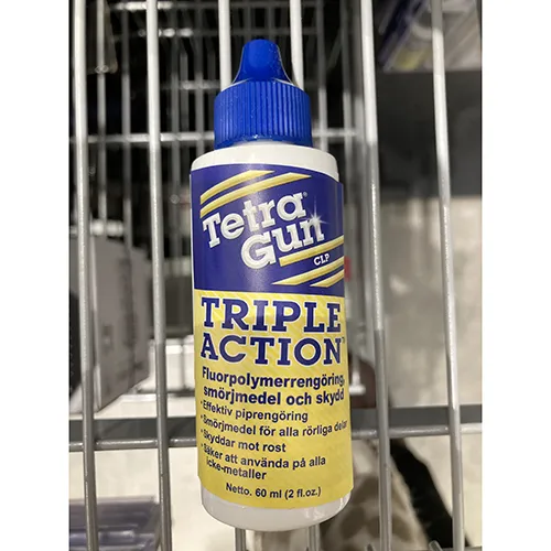 Tetra gun - Produit de nettoyage d'armes
