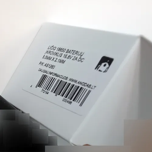 Chargeur de batterie au lithium.