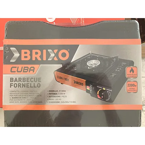 Brixo (Cuba) - Poêle à gaz portable