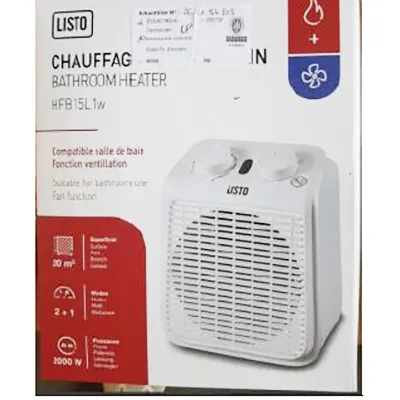 Listo - Chauffage de salle de bain