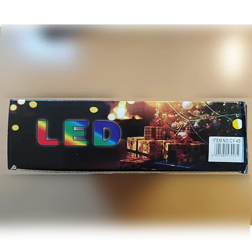 Chaîne d'éclairage avec lumières LED avec connecteur de bout en bout, 30 m.