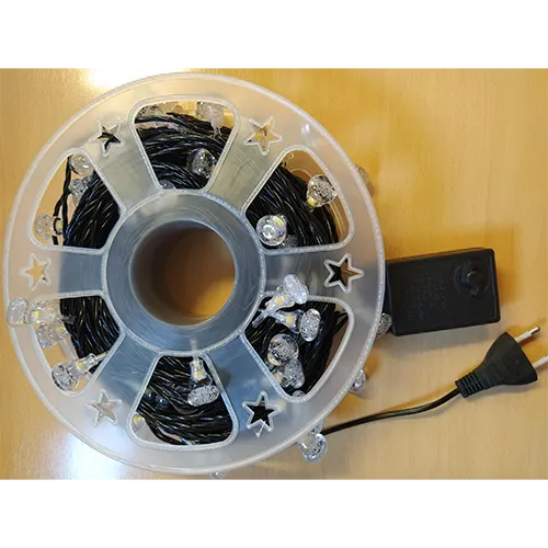 Chaîne d'éclairage avec lumières LED avec connecteur de bout en bout, 30 m.