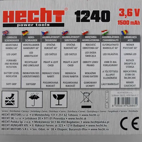 Hecht - Tournevis sans fil