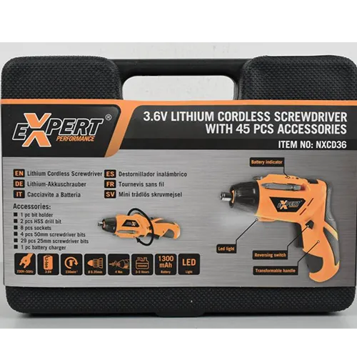 EXPERT PERFORMANCE - Tournevis sans fil