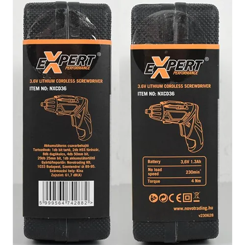 EXPERT PERFORMANCE - Tournevis sans fil