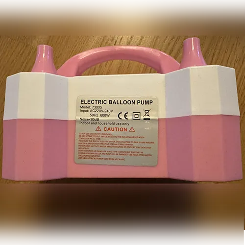 Pompe à ballon électrique.