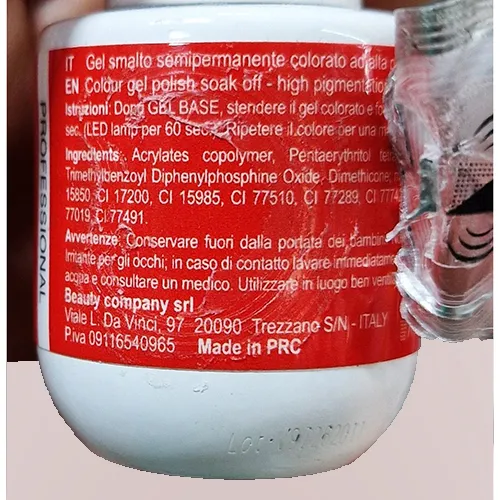 Jessie Milano - Gel vernis à ongles
