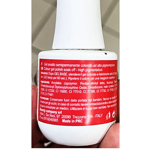 Jessie Milano - Gel vernis à ongles