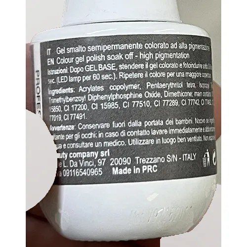Jessie Milano - Gel vernis à ongles