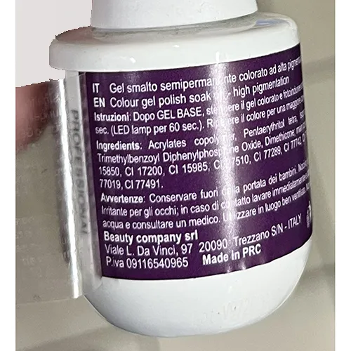 Jessie Milano - Gel vernis à ongles