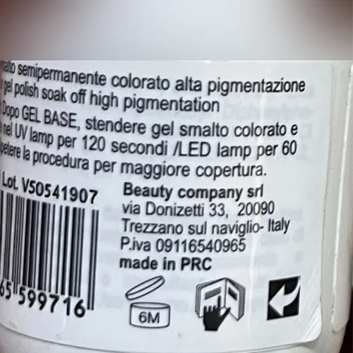 Jessie Milano - Gel vernis à ongles