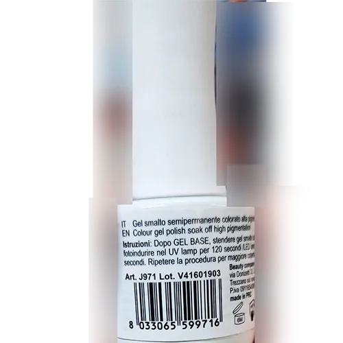 Jessie Milano - Gel vernis à ongles